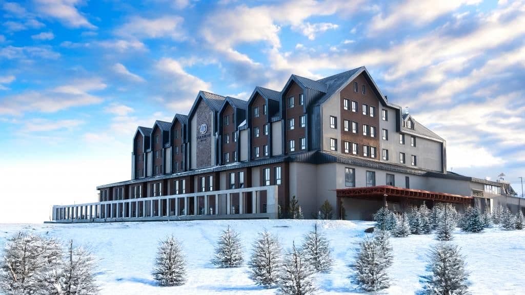 DoubleTree by Hilton Kars Sarıkamış, snow-covered exterior